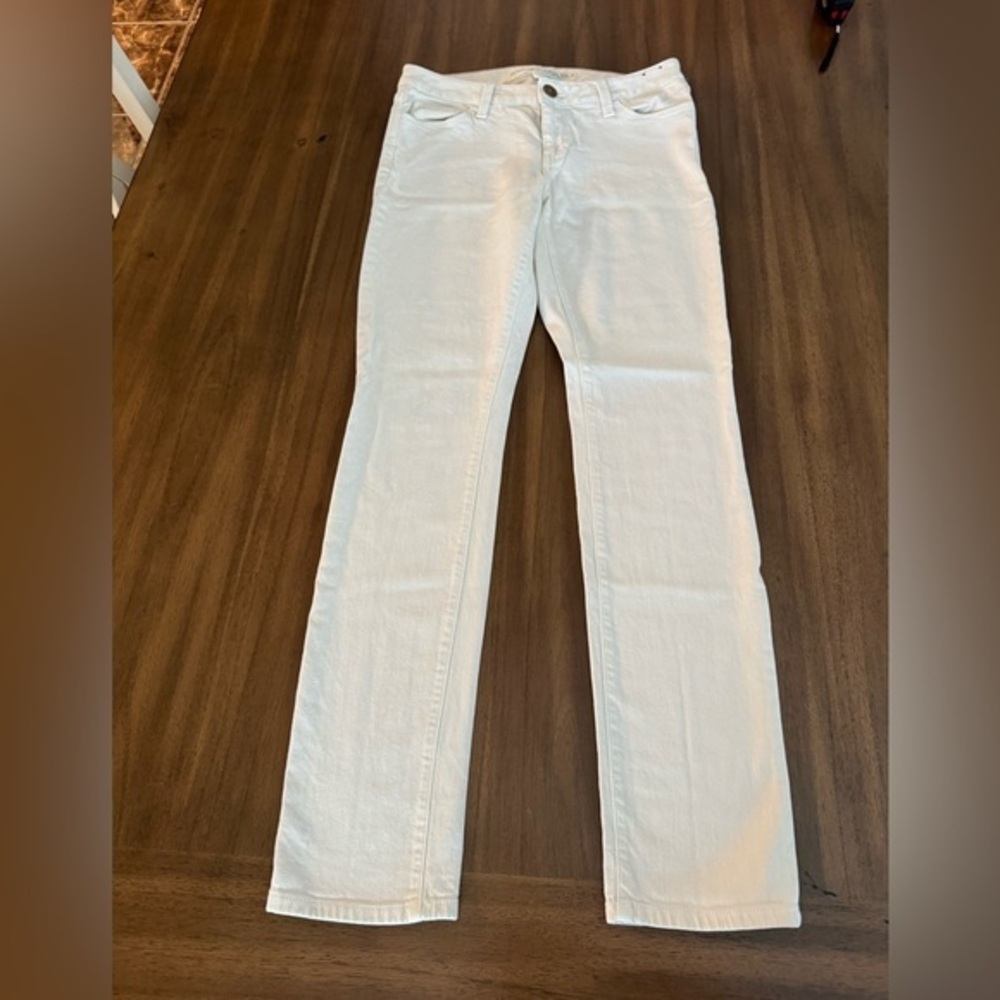 Banana Republic Off White SkinnyJeans Size 28